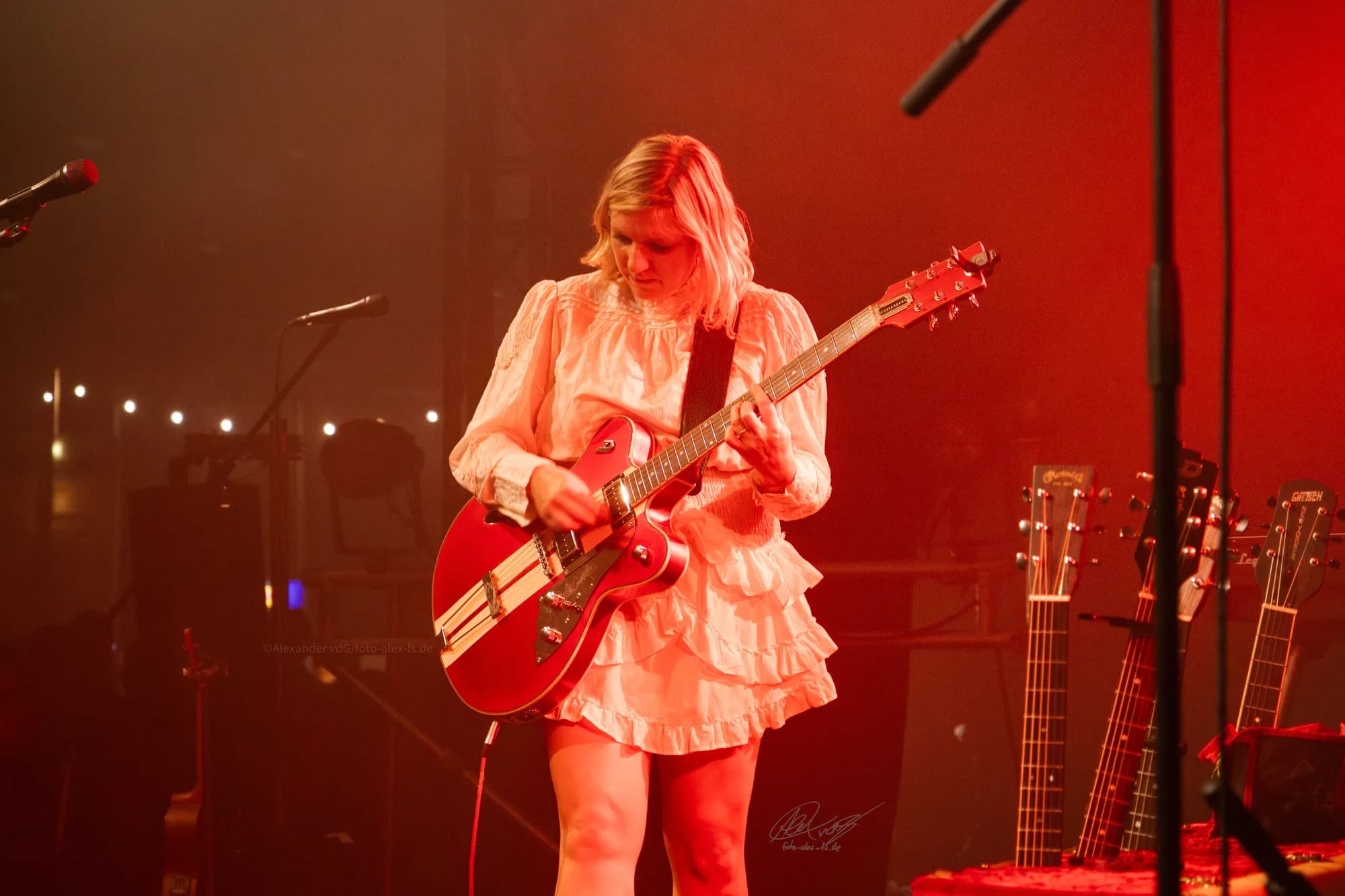 Indie Band Red Lighting