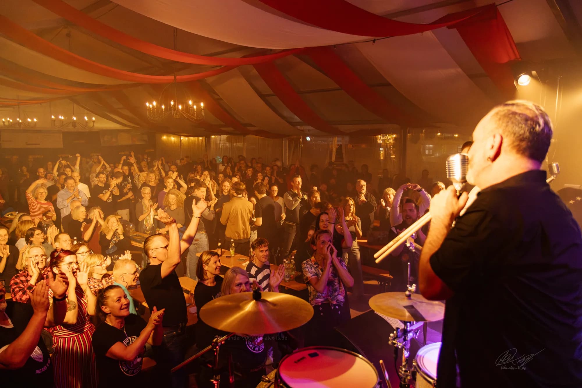 Saxophone Performer Magenta