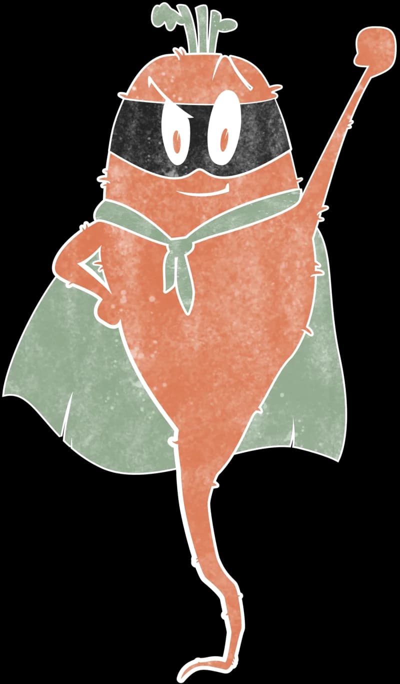 Supermöhrio Maskottchen