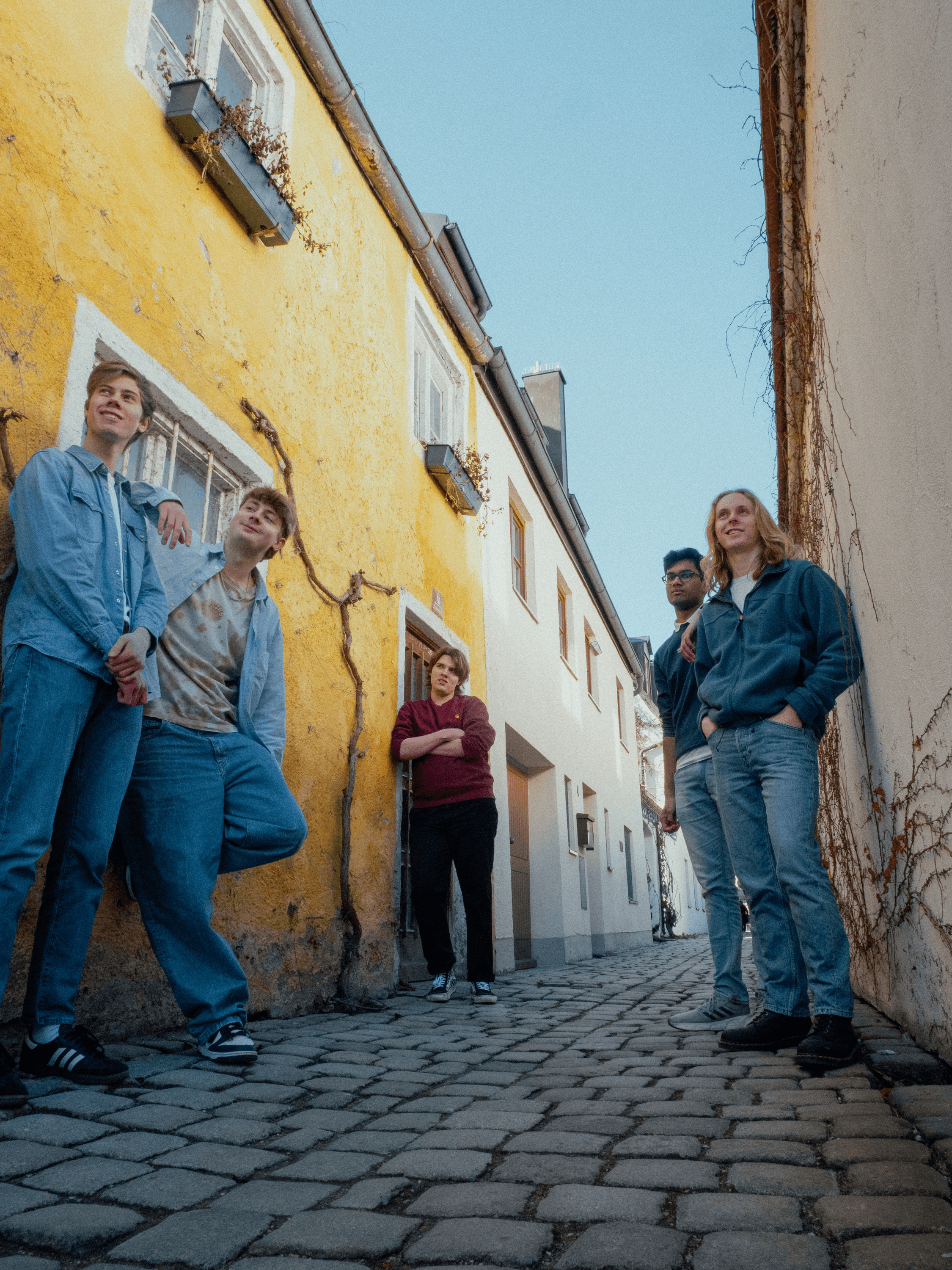 Back to Business band performing live on stage